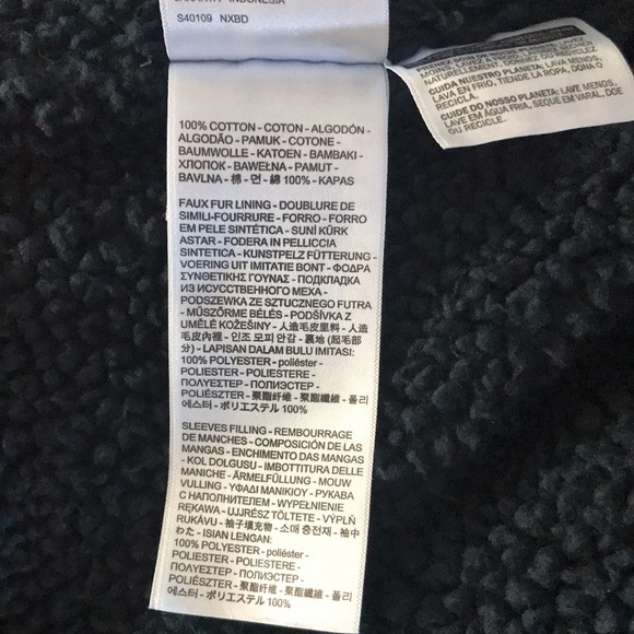 Levi’s Sherpa Jean Jacket Medium wash Navy Sherpa size XXL - Picture 10 of 10